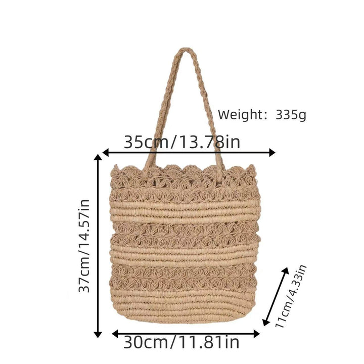 Straw handbag Kalsten