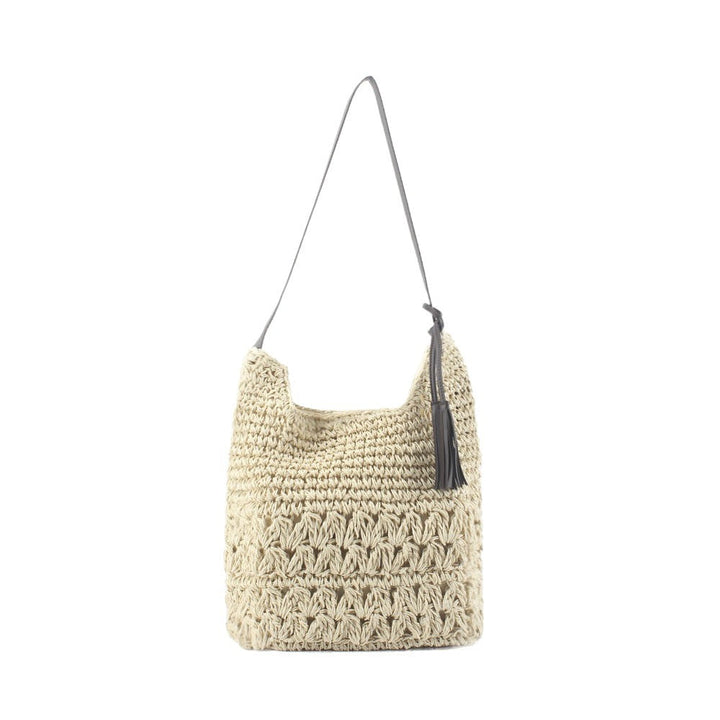 Handcrafted Hobo Bag Made of Natural Material Kalsten
