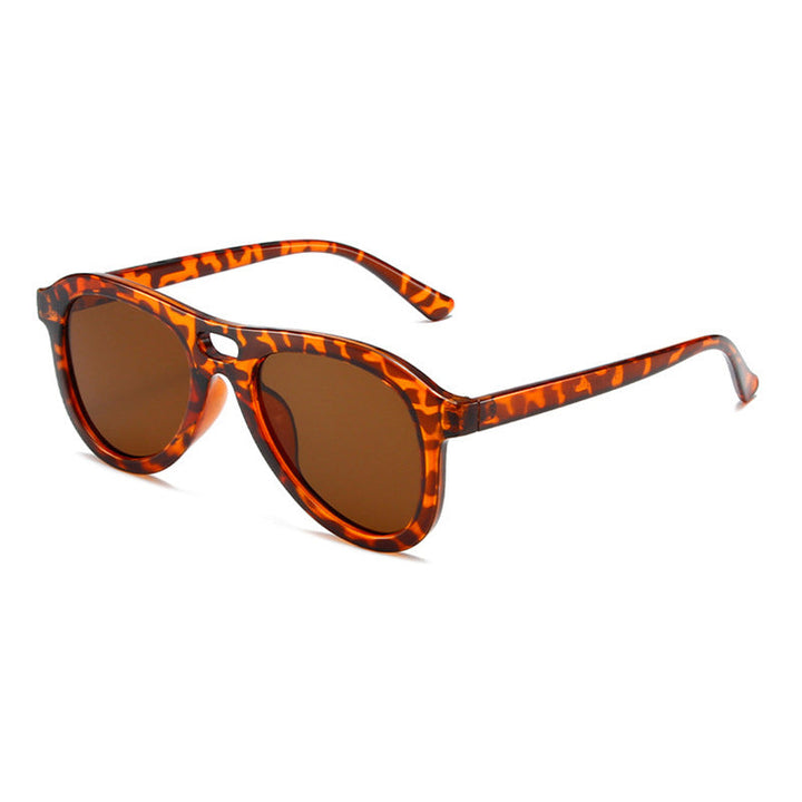 Ladies fashionable sunglasses with unique animal pattern Kalsten