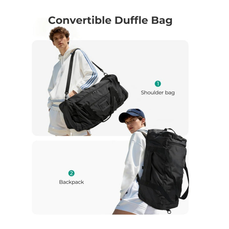 Multifunctional Sports Bag with Compact Design and Extendable Shoulder Straps Kalsten