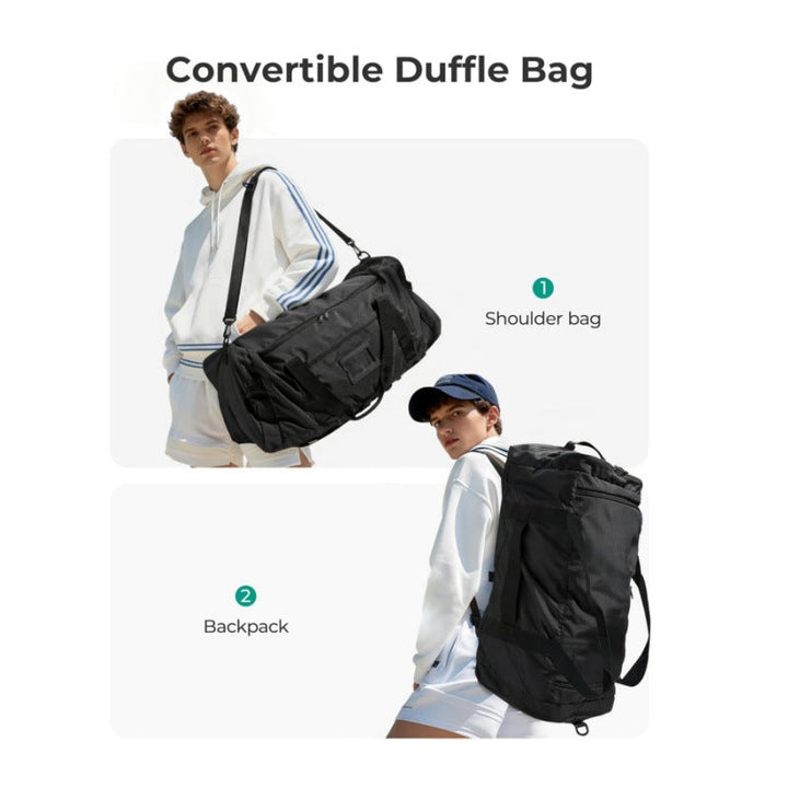 Multifunctional Sports Bag with Compact Design and Extendable Shoulder Straps Kalsten