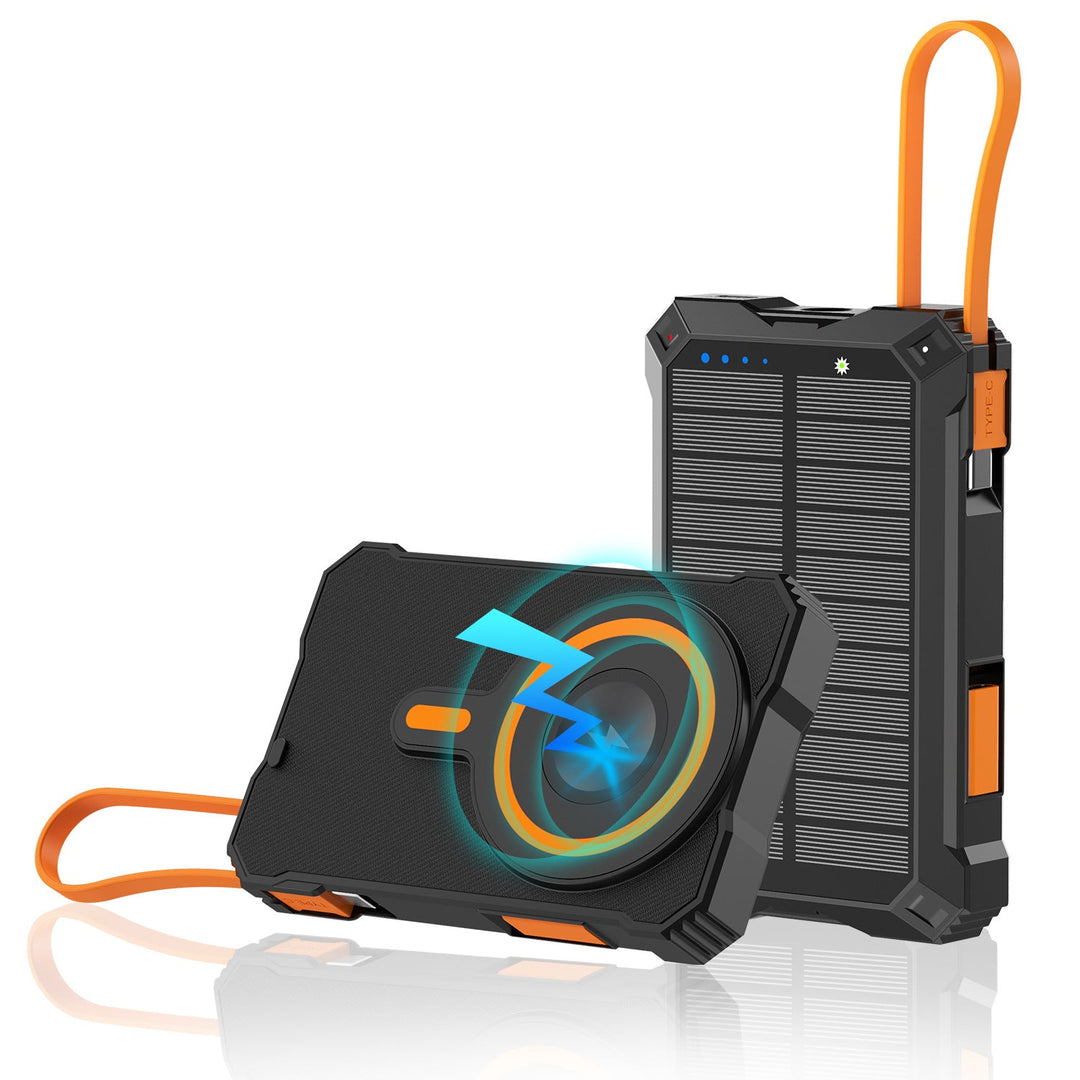 Solar-powered power bank with wireless charger Kalsten