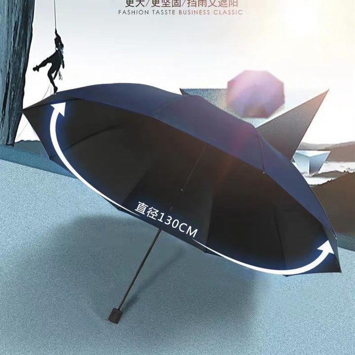 Ladies wind-resistant automatic umbrella with top-notch UV protection technology Kalsten
