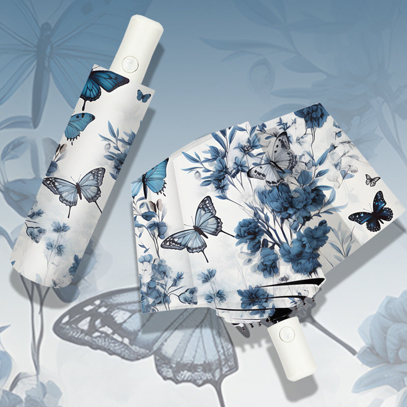Ladies elegant umbrella with floral design Kalsten