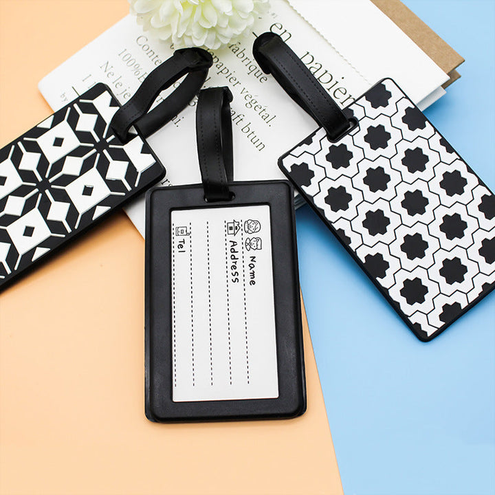 Unisex Geometric Pattern Luggage Tag Kalsten