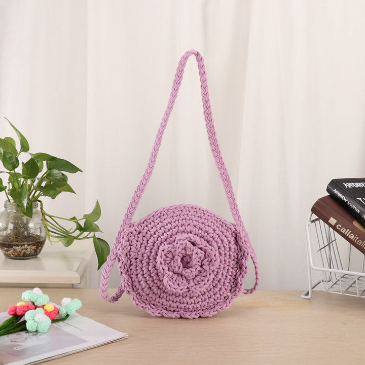 Handmade Crossbody Bag In Unique Floral Pattern Kalsten