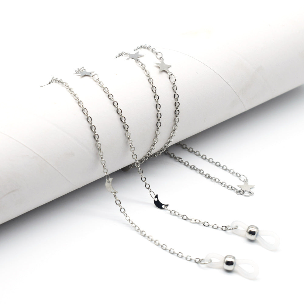 Stylish Star-Detail Eyewear Chain Kalsten