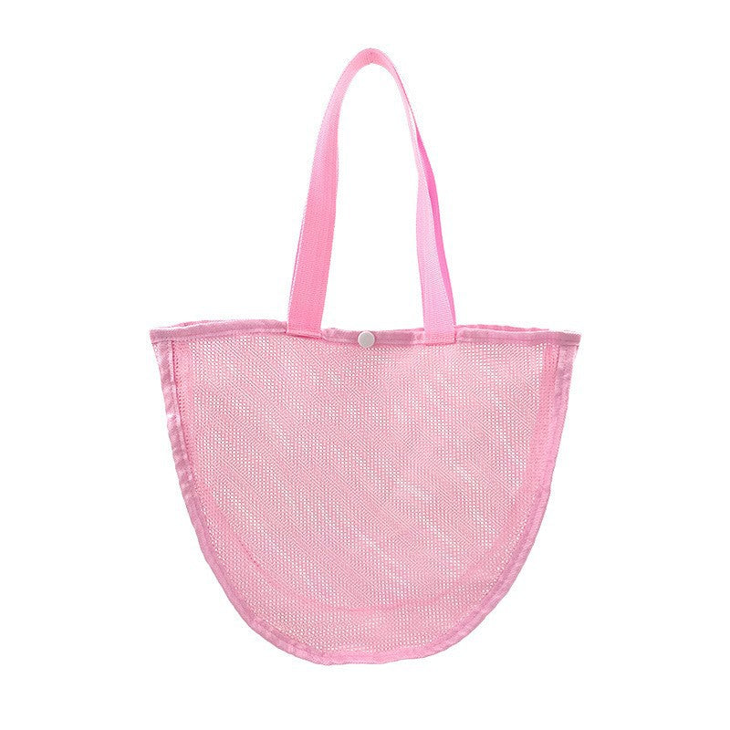Practical Beach Bag in Net Design Kalsten