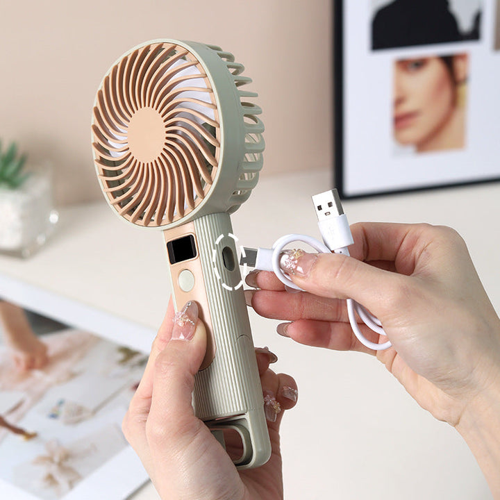 Unisex Rechargeable Smart Handheld Cooling Fan kalsten