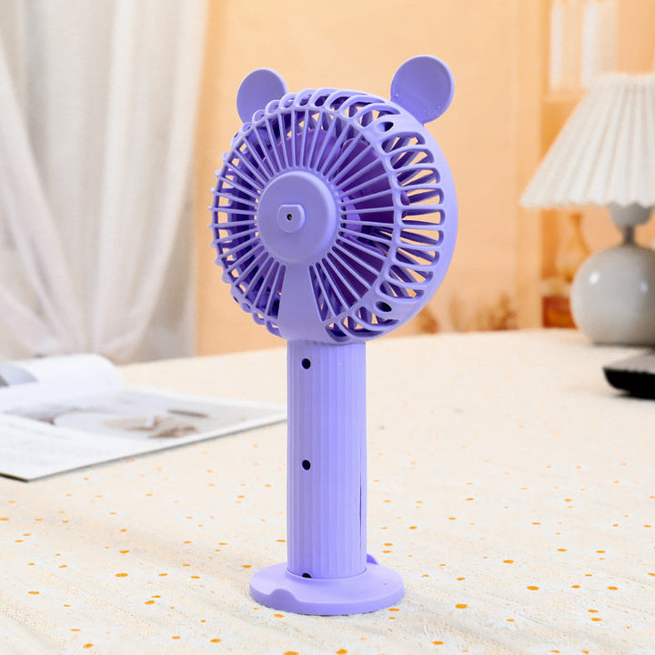 Women's Portable Mini Fan with Animal Ears Kalsten