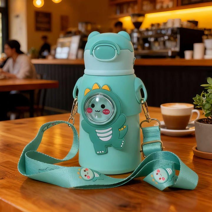 Women's Insulated Water Bottle with Artistic Animal Design Kalsten