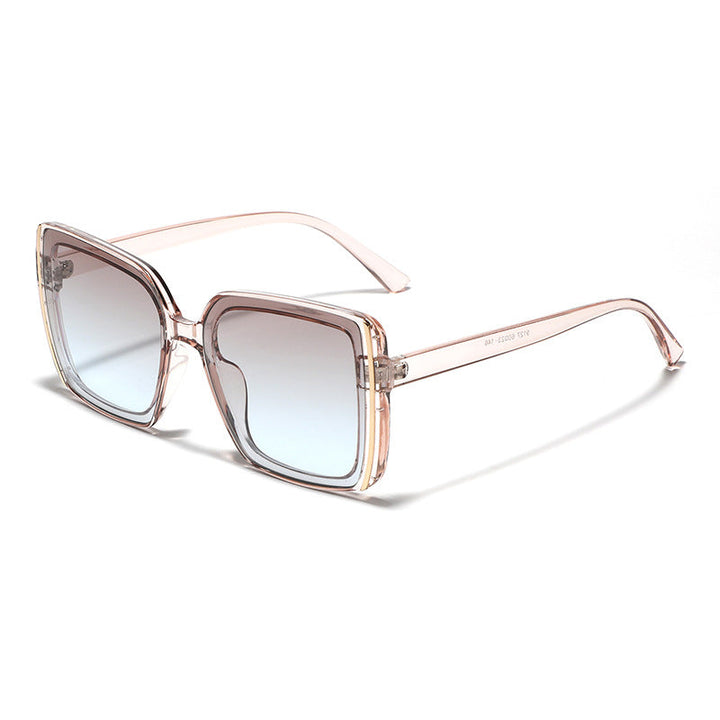 Women oversized designer sunglasses with unique frame Kalsten