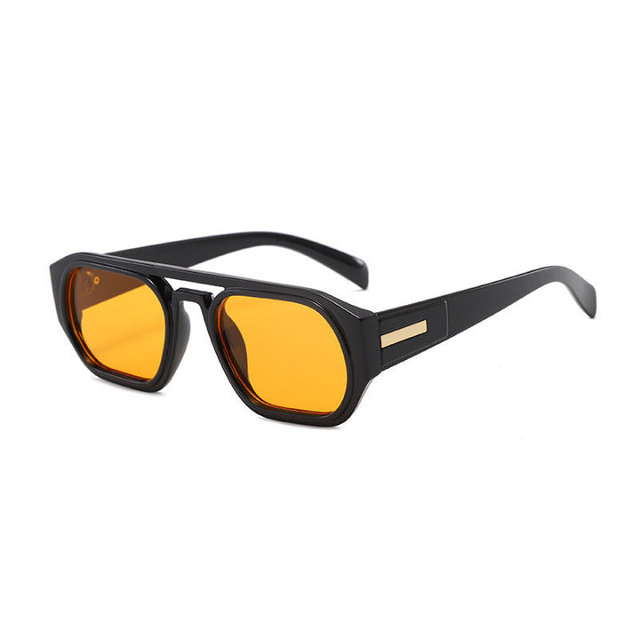 Women’s fashionable rectangular glasses with elegant metal accent Kalsten