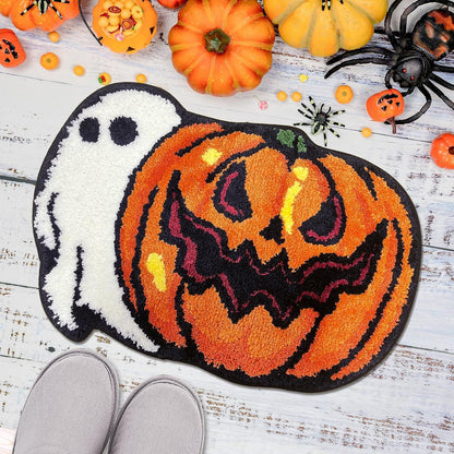 Cute Ghost-Shaped Bath Mat Acalora