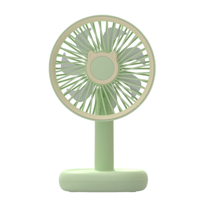 Women's Portable Handheld Fan with Cat Ears Design Kalsten