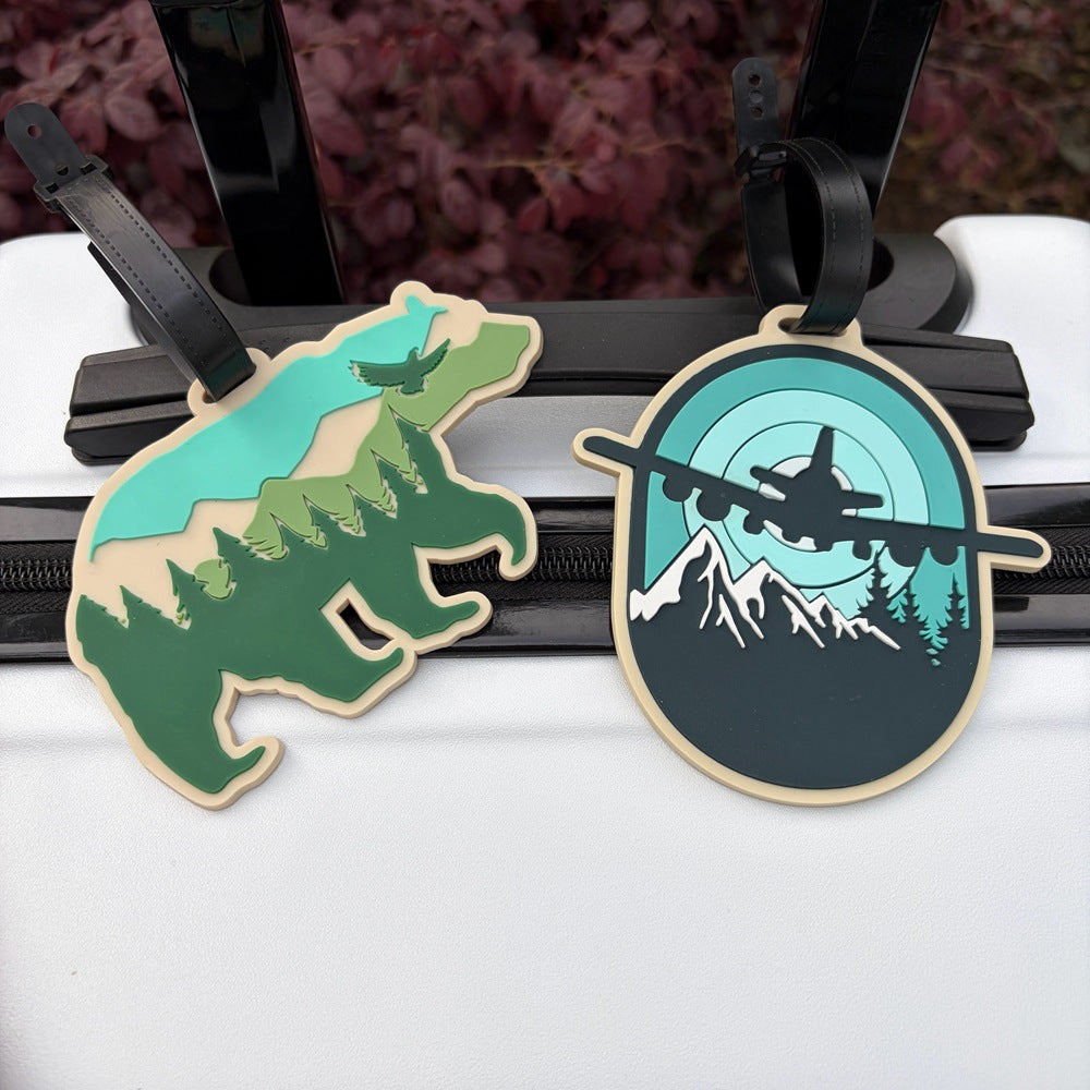 Artistic Bear-Shaped Luggage Tag Kalsten