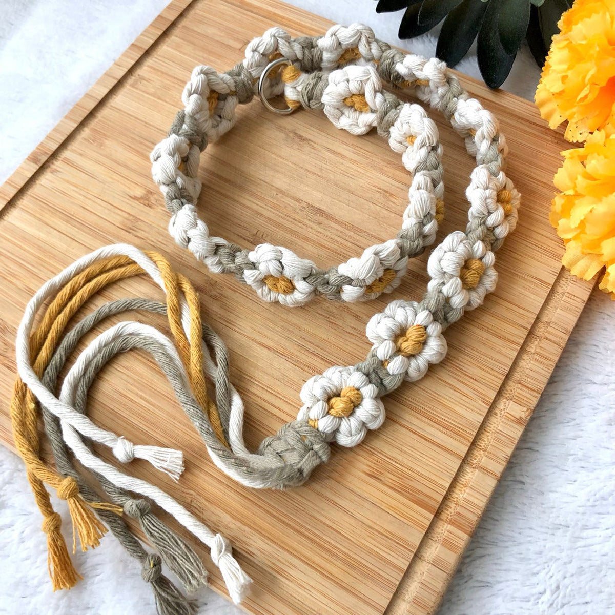 Macrame Flower Crown Acalora