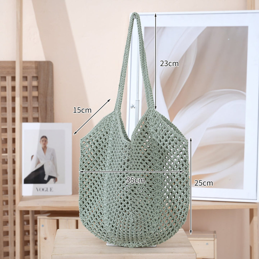 Handcrafted mesh tote bag Kalsten