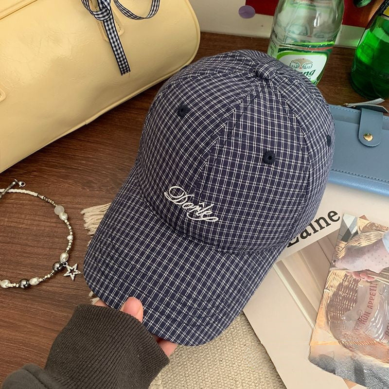 Women's Casual Checkered Baseball Cap Kalsten