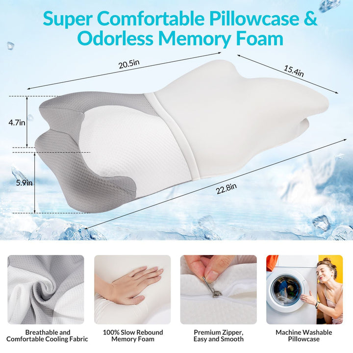 Ergonomic comfort headrest Kalsten