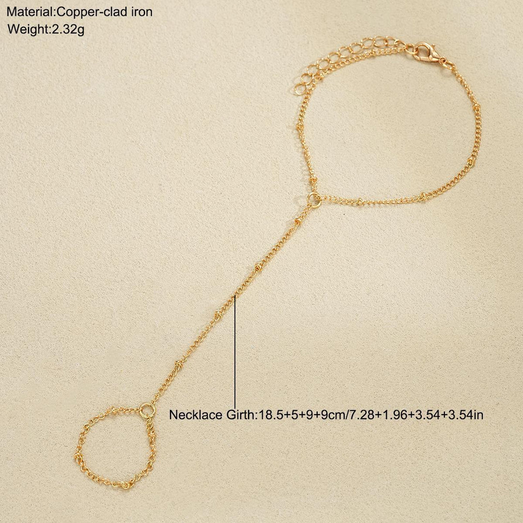 Glamorous Adjustable Chain Ankle Bracelet Kalsten