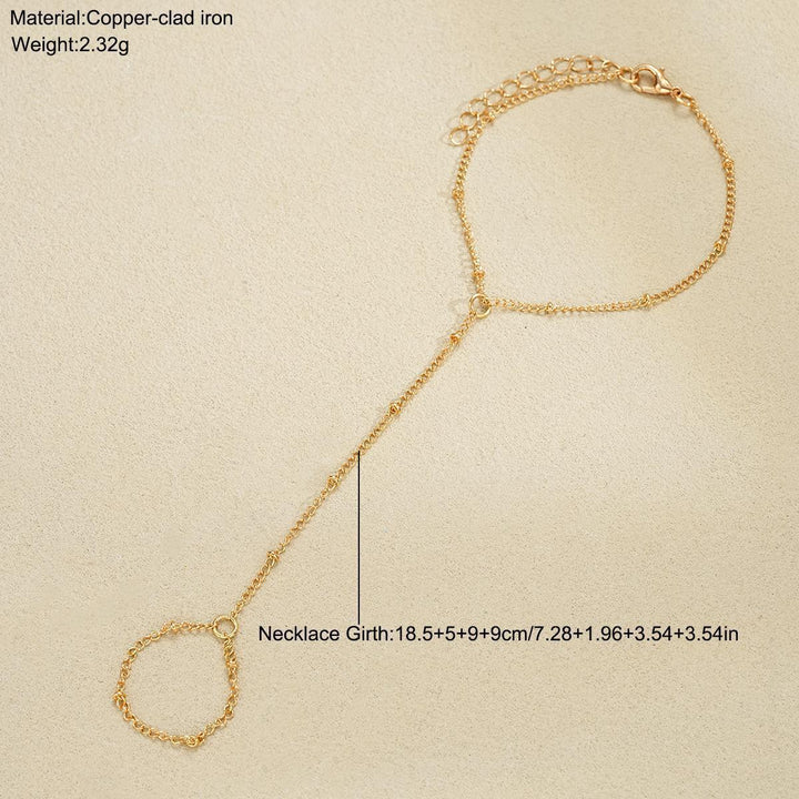 Glamorous Adjustable Chain Ankle Bracelet Kalsten