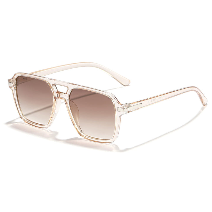 Women square sunglasses with elegant transparent frame Kalsten