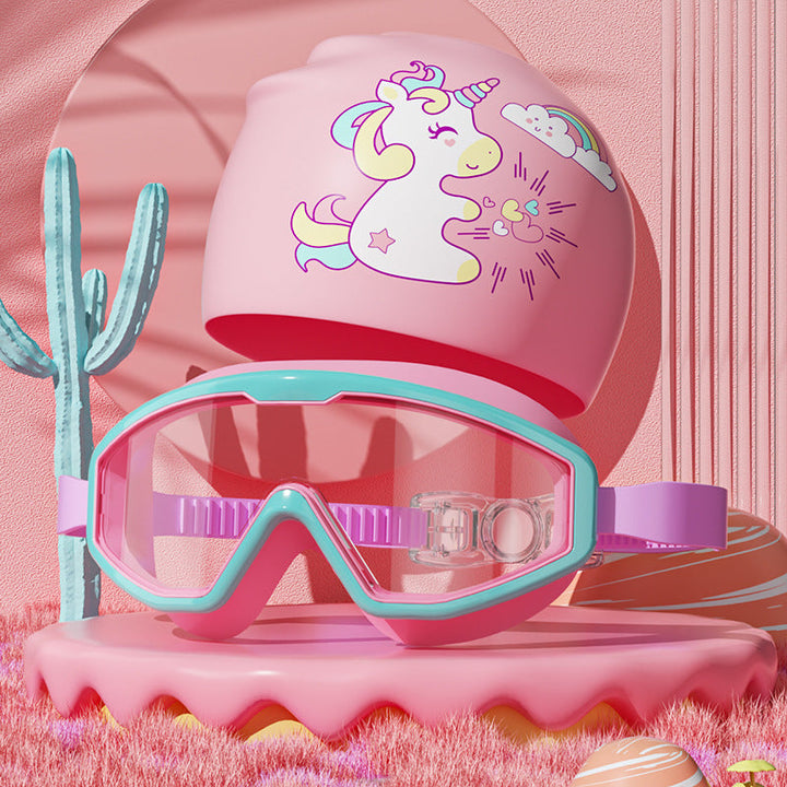 Kids Unicorn-Themed Swimming Goggle Set Kalsten