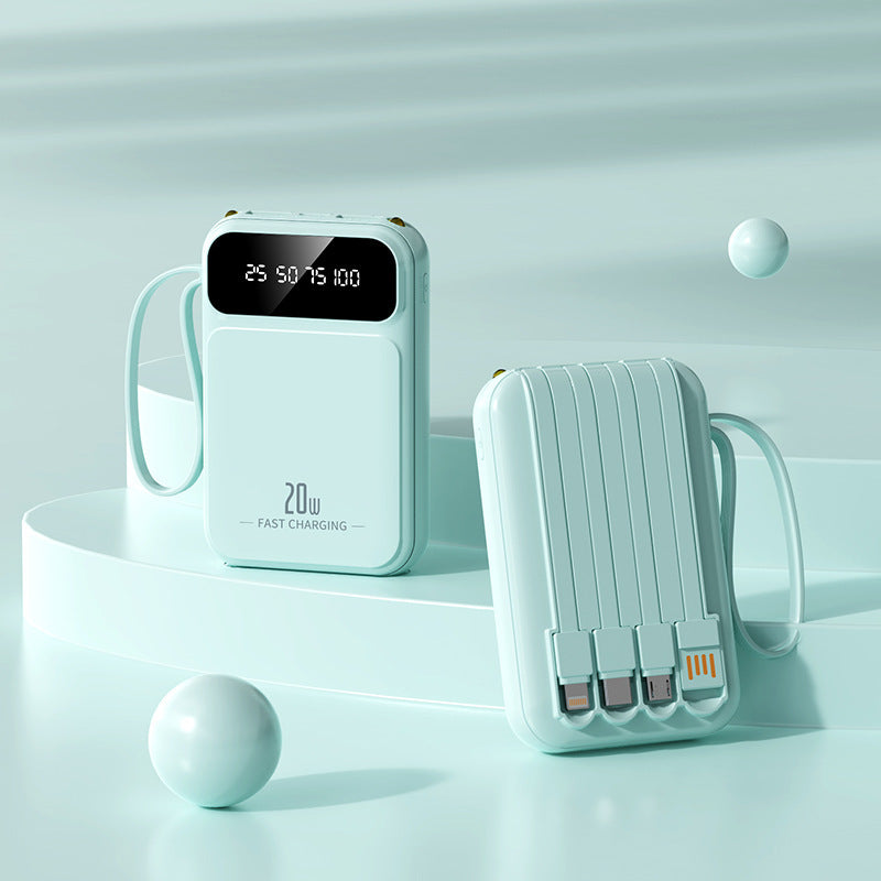 Portable power bank with intelligent fast charging technology and multifunctional design Kalsten