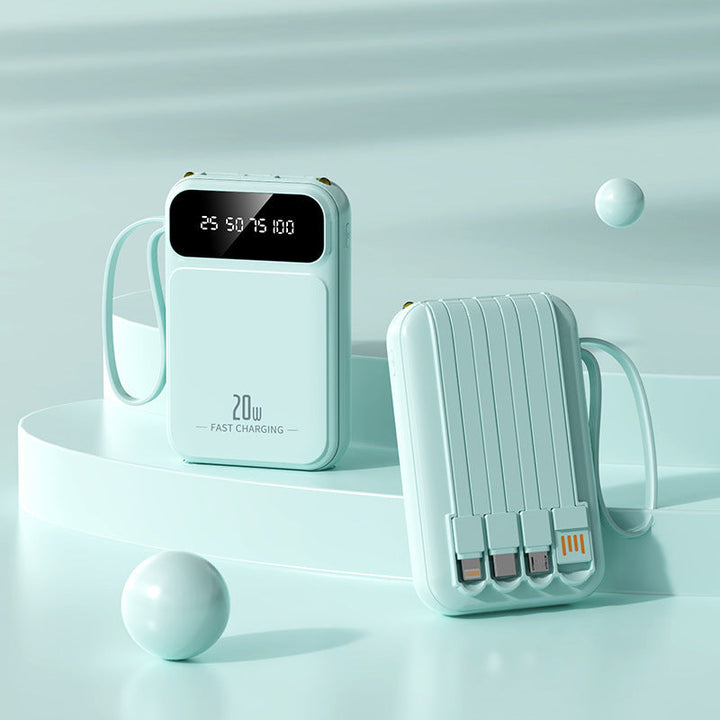 Portable power bank with intelligent fast charging technology and multifunctional design Kalsten