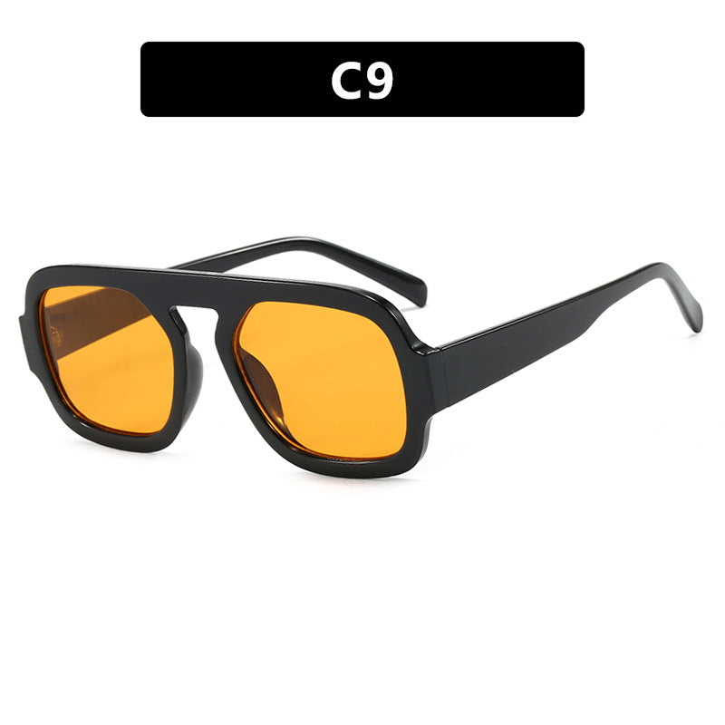 Women's trendy sunglasses with distinct angular design and UV protection Kalsten