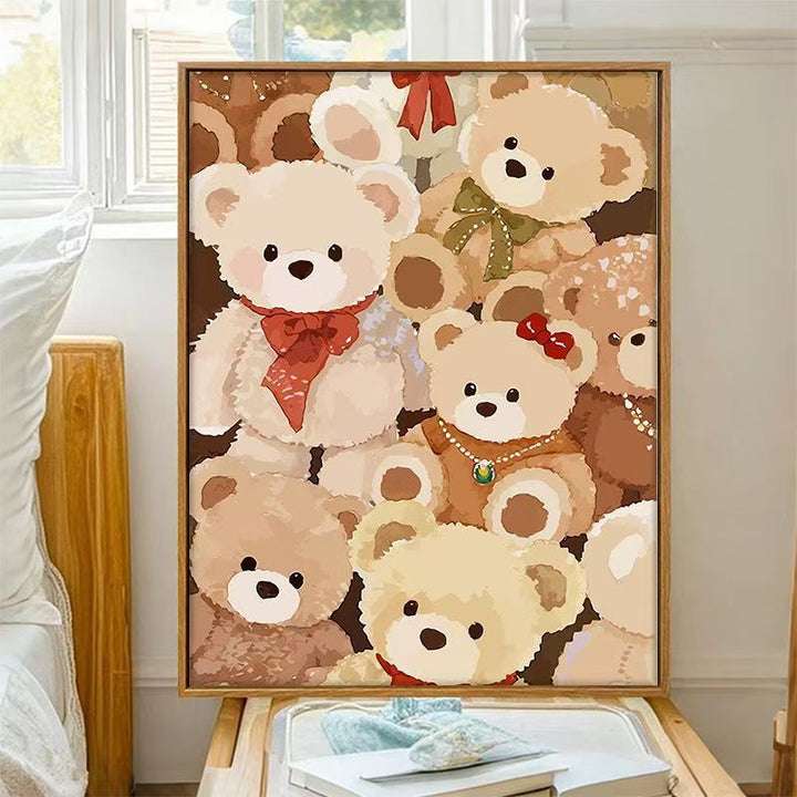 Cute Bear-Themed Decorative Wall Art Kalsten