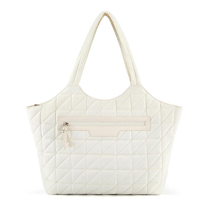 Padded handbag with textured design Kalsten