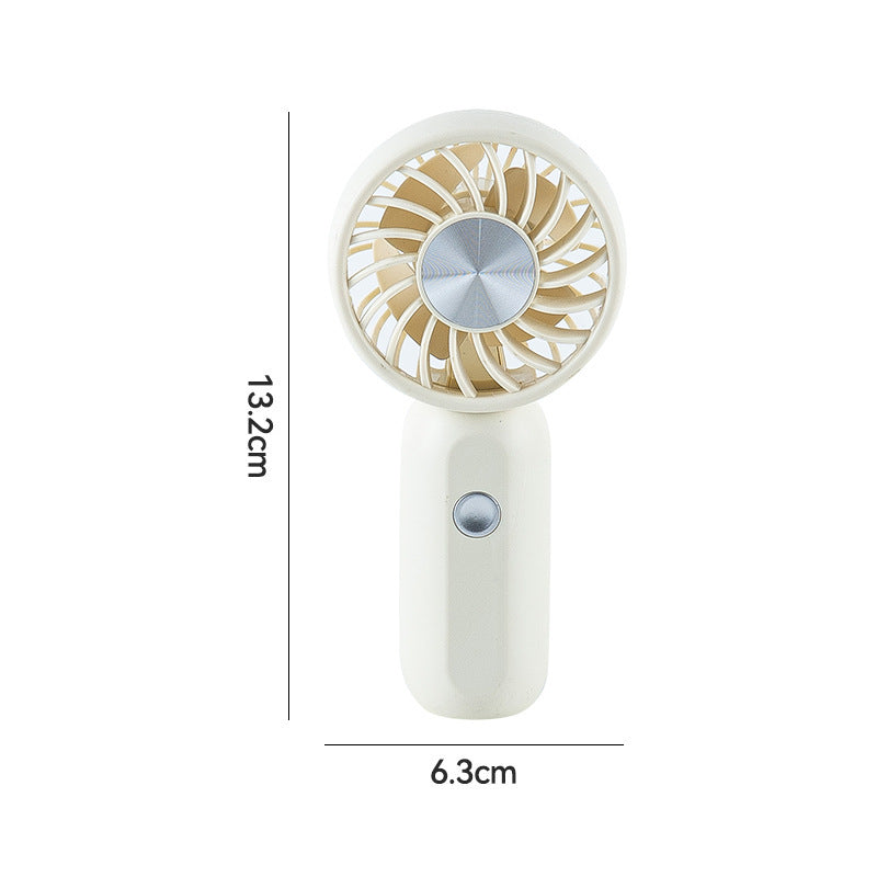 Women Portable Mini Hand Fan with Ergonomic Design and USB Charging Function Kalsten