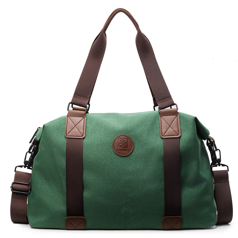 Sporty Duffel Bag With Multiple Compartments And Adjustable Shoulder Strap Kalsten