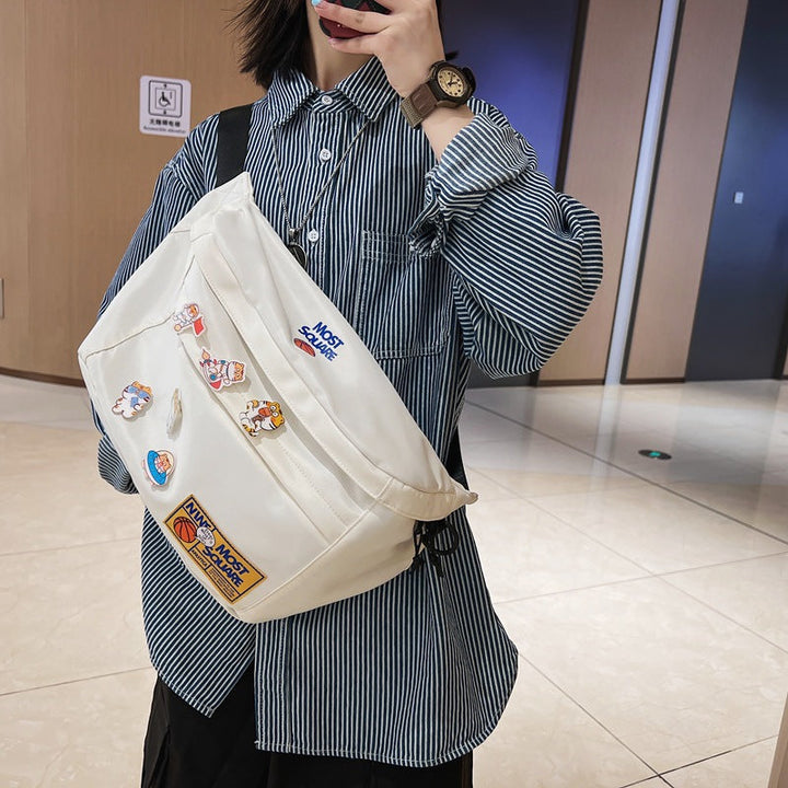 Casual Shoulder Bag With Playful Design Kalsten