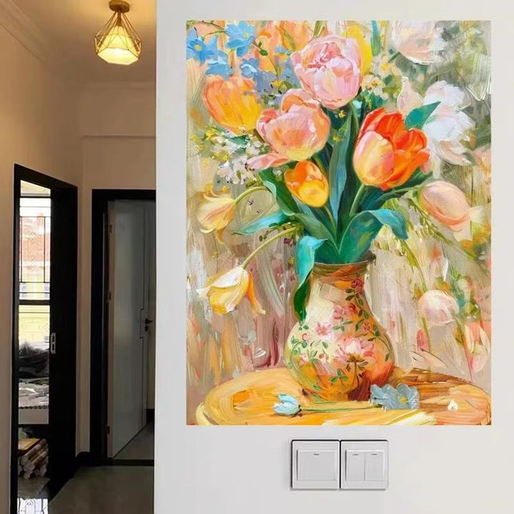 Floral Still Life Canvas Art Kalsten