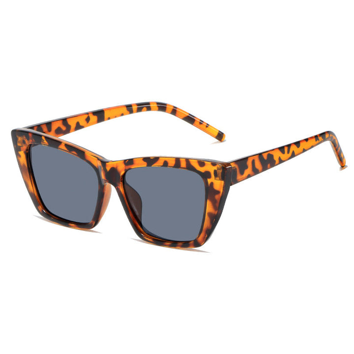 Women's trendy oversized sunglasses with innovative transparent frame Kalsten