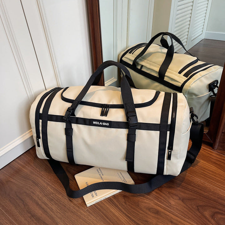 Sporty Travel Duffel With Durable And Water-Resistant Material Kalsten