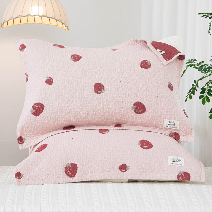 Women's pillowcase with modern checkered pattern Kalsten