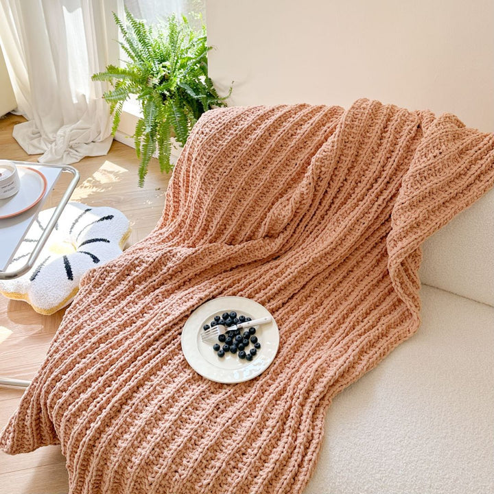 Women's Cozy Knit Blanket Kalsten