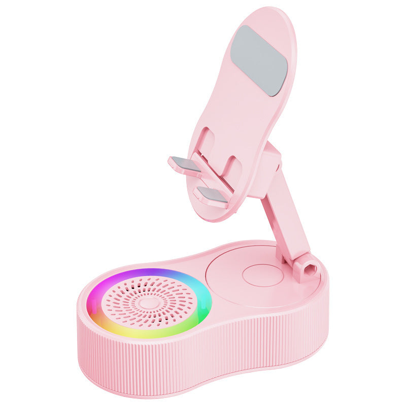 Unisex multitasking smartphone mount with integrated Bluetooth speaker Kalsten