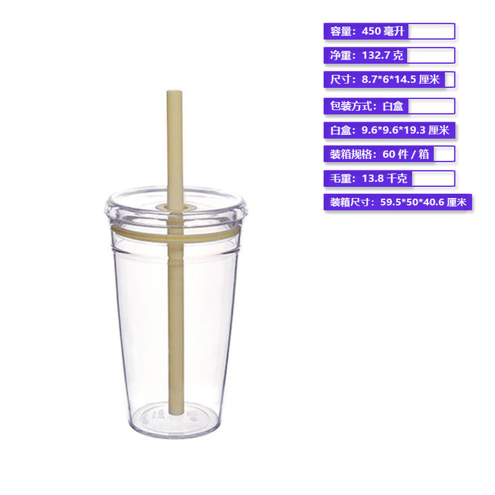 Ladies Insulated Drinking Cup with Sturdy Silicone Straw Kalsten