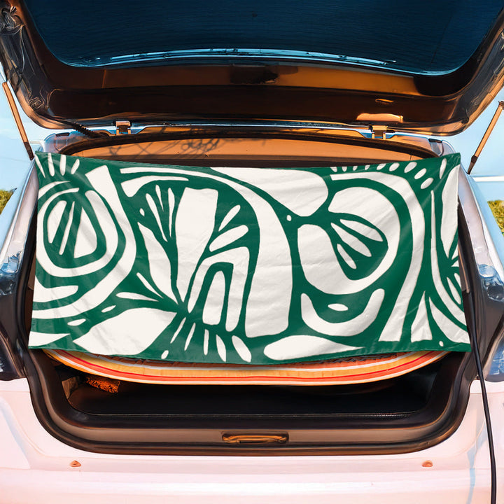 Beach blanket with cheerful summer motif Kalsten