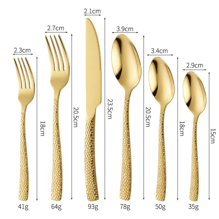 Stylish and Colorful Cutlery Set Made of Stainless Steel Kalsten