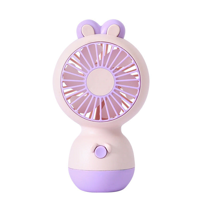 Women's portable hand fan in playful rabbit design Kalsten