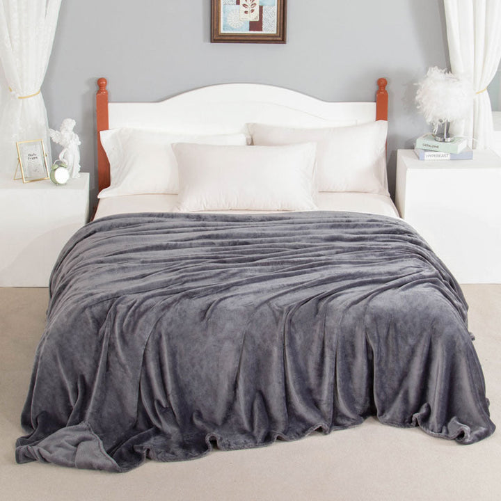 Plush Fleece Throw Blanket Kalsten