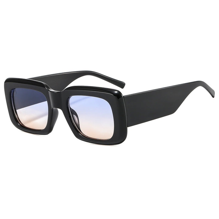 Women oversized sunglasses with square frame and transparent design Kalsten