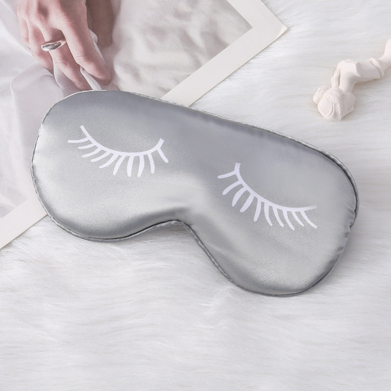 Women's nano silk eye mask with soft padded interior lining and elastic headband Kalsten