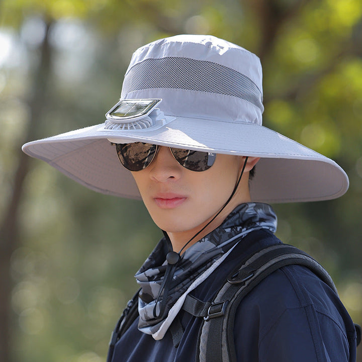 wide-brimmed outdoor sun hat with UV protection, breathable mesh, and adjustable chin strap Kalsten